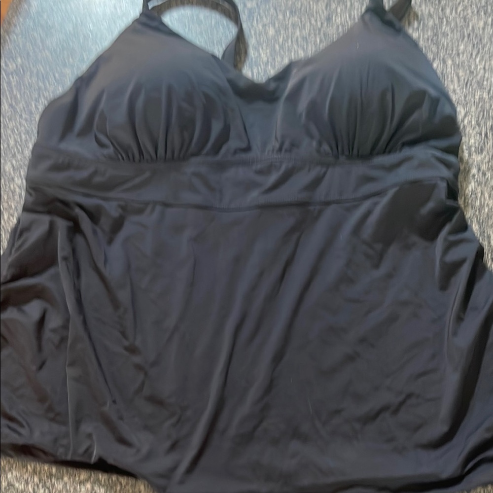 Knix Black Supportive Bra swim top